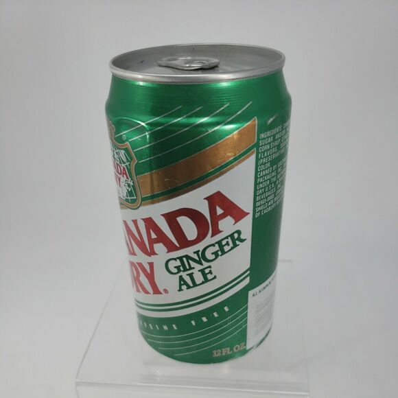 Canada Dry Ginger Ale Can "Empty Fill" Sealed Vintage Collectible No Holes 12 oz - Picture 8 of 12